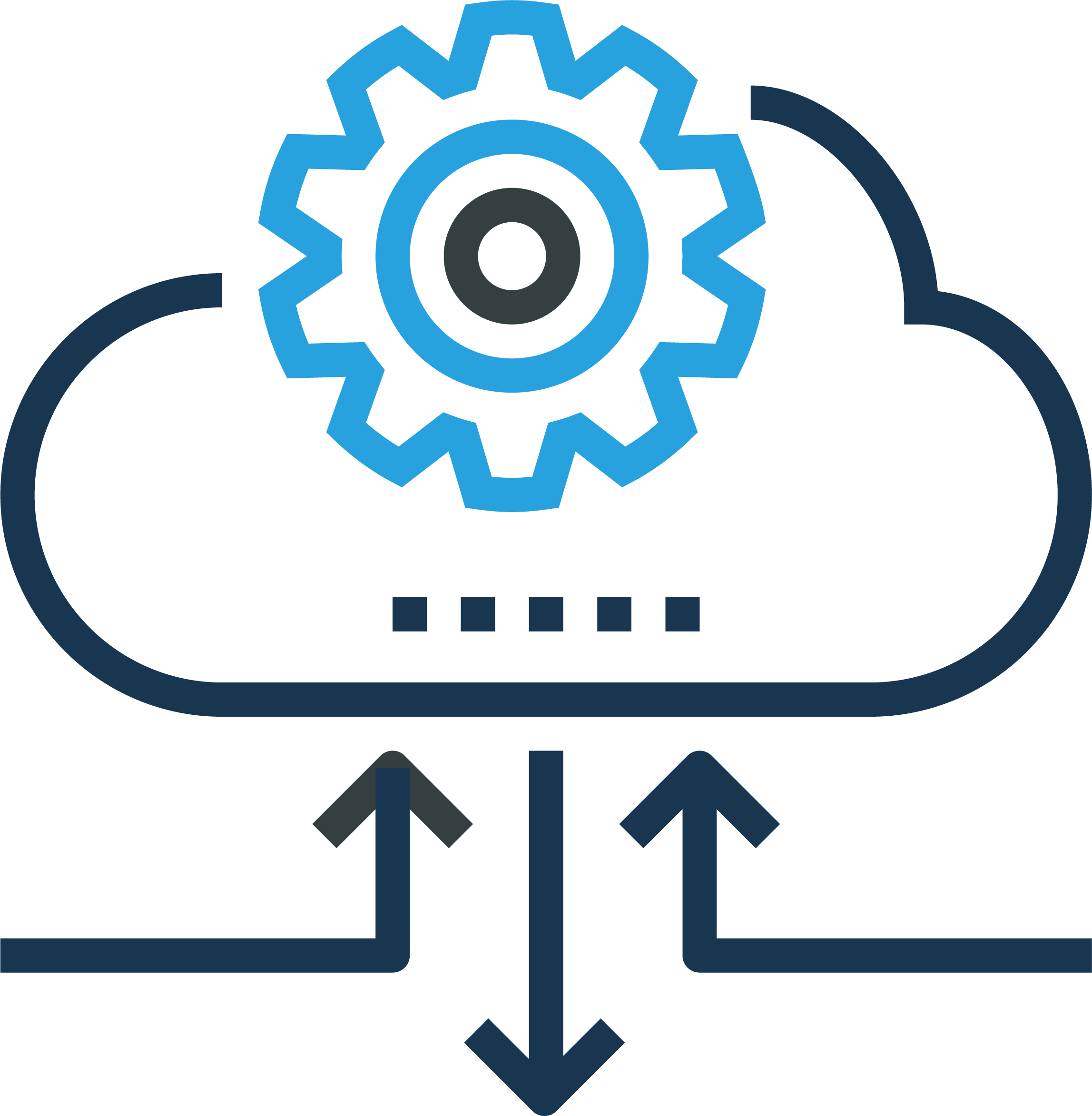 The Best Tech Transfer Software - Cloud Management Platform Icon (2295x2345)