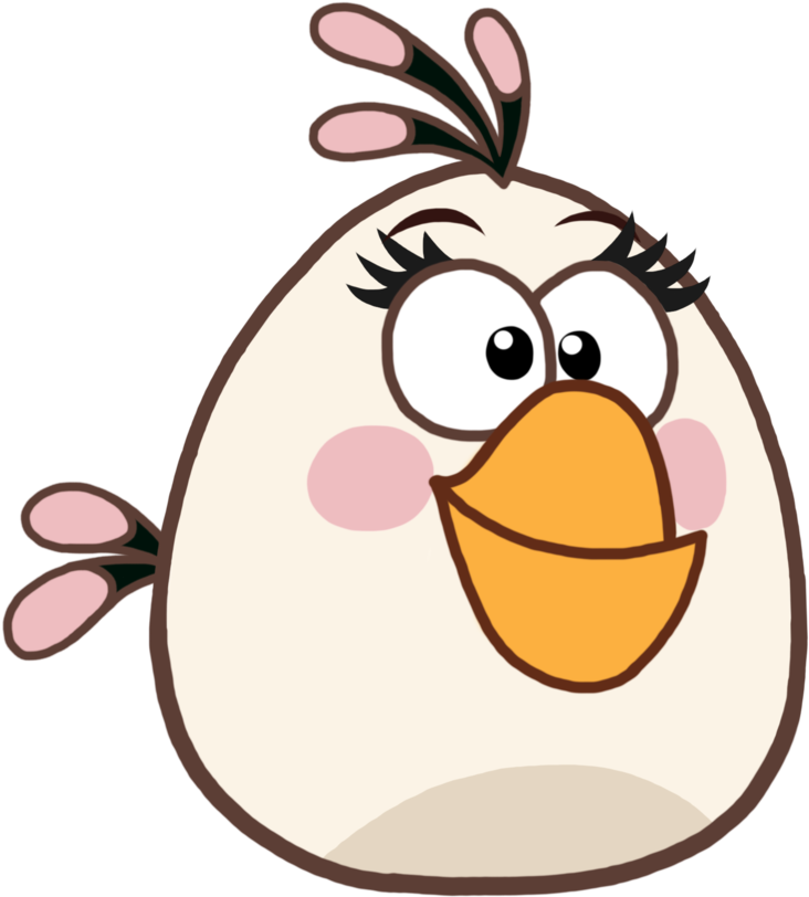 Png Angry Birds Matilda , Png Download - Angry Birds Matilda Eyes (732x812)