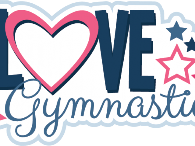 Gymnastics Clipart Word - Heart (640x480)