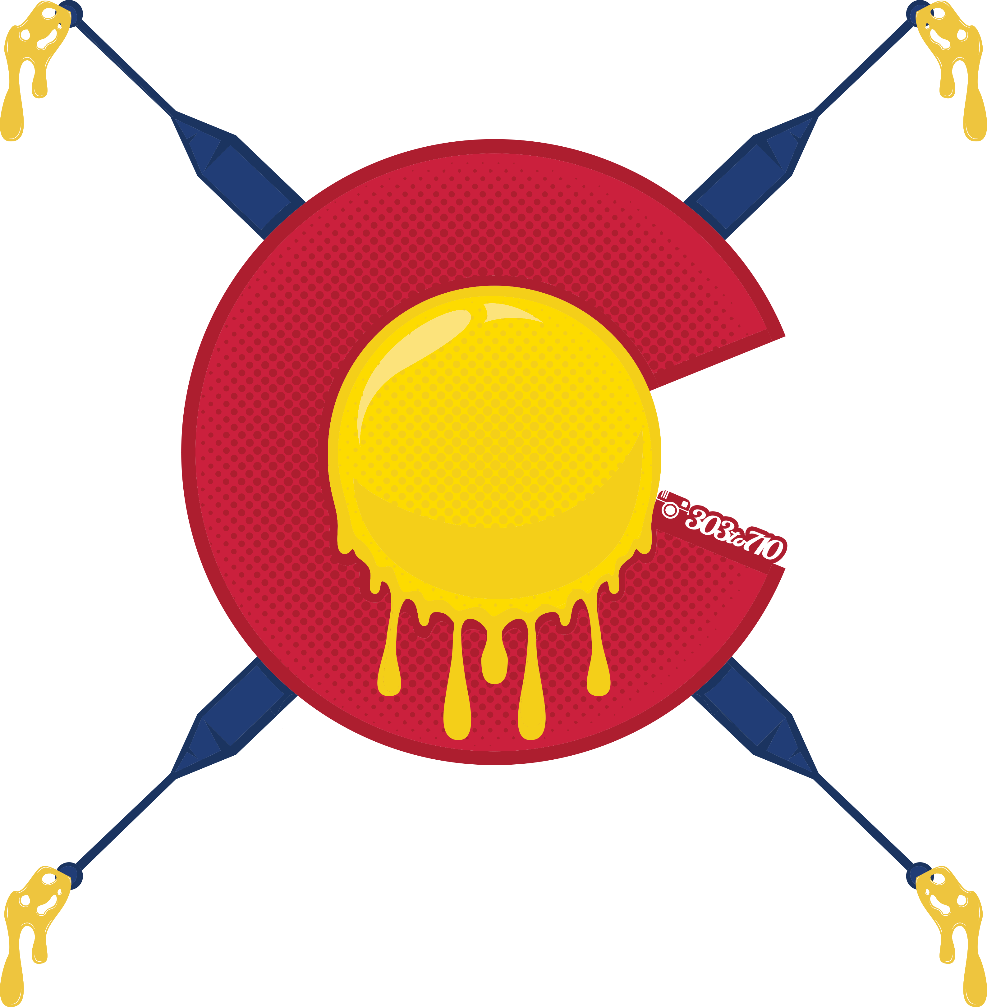 Image Of Full Redesign Drip Colorado Skin Die Cut - Icono Mapa Conceptual Png (3176x3241)