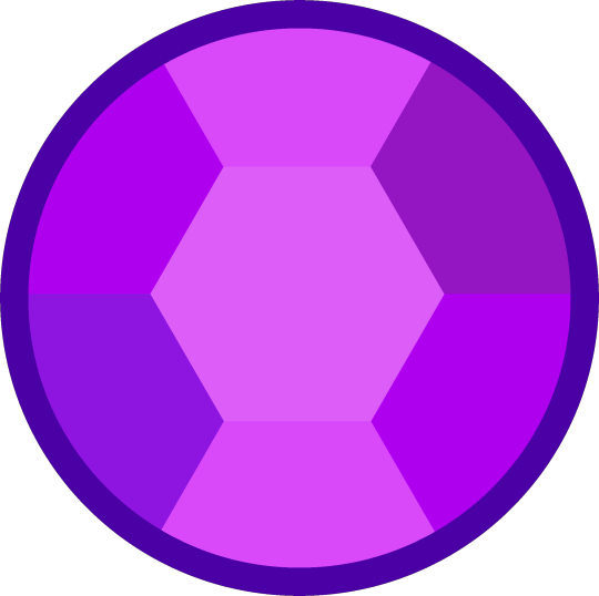 Purple Circle Cliparts - Ametista Pedra Su (540x538)