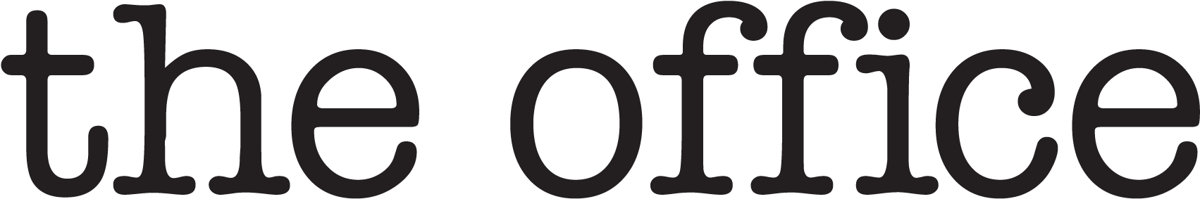The Office's Jim And Pam, World's Worst Humans - Office Tv Show Logo (1866x381)