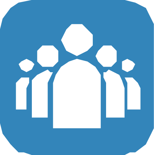 Ocha Humanitarian Culture - Yellow Group Of People Icon (498x500)