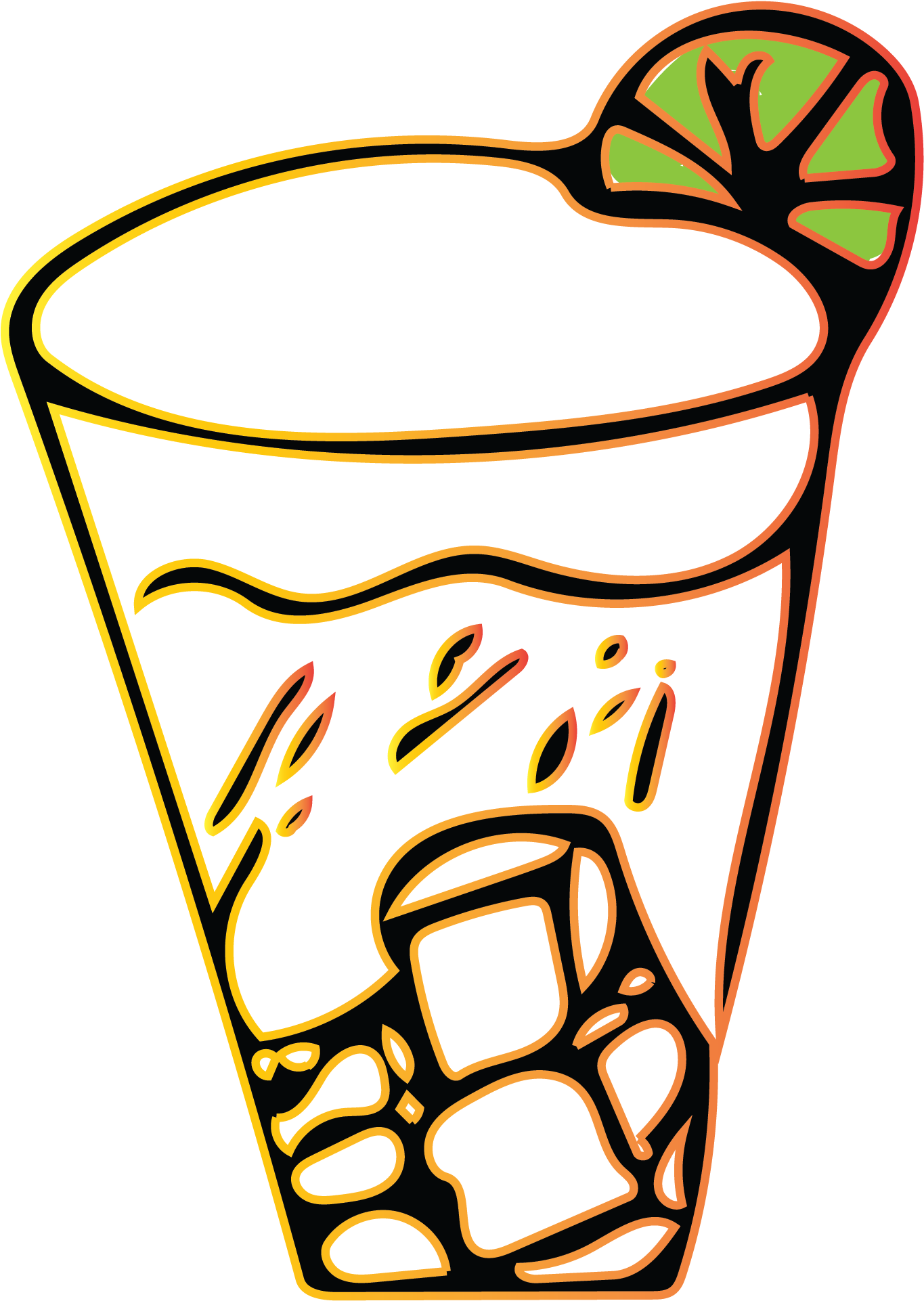 Juice Drawing Clip Art - Juice Drawing Clip Art (1550x2100)
