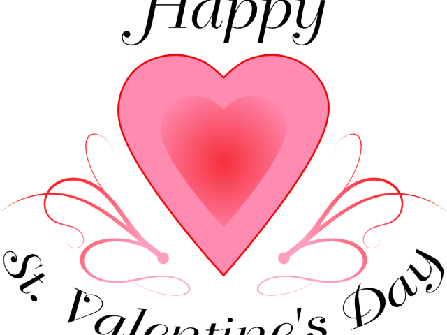 Valentines Day Clipart Design - Happy St Valentine's Day Clipart (640x480)