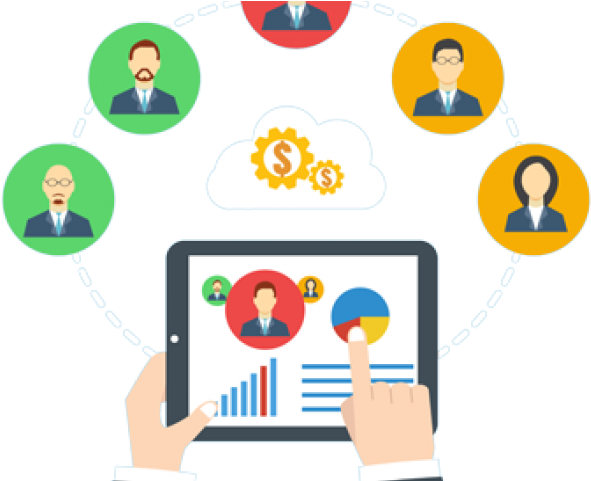 Office Management Clipart Consultant - Distributed Teams In Agile (640x480)