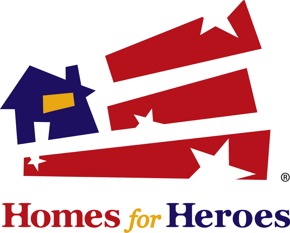 Savings On The Purchase Of Their Home And Their Home - Homes For Heroes Logo (956x768)