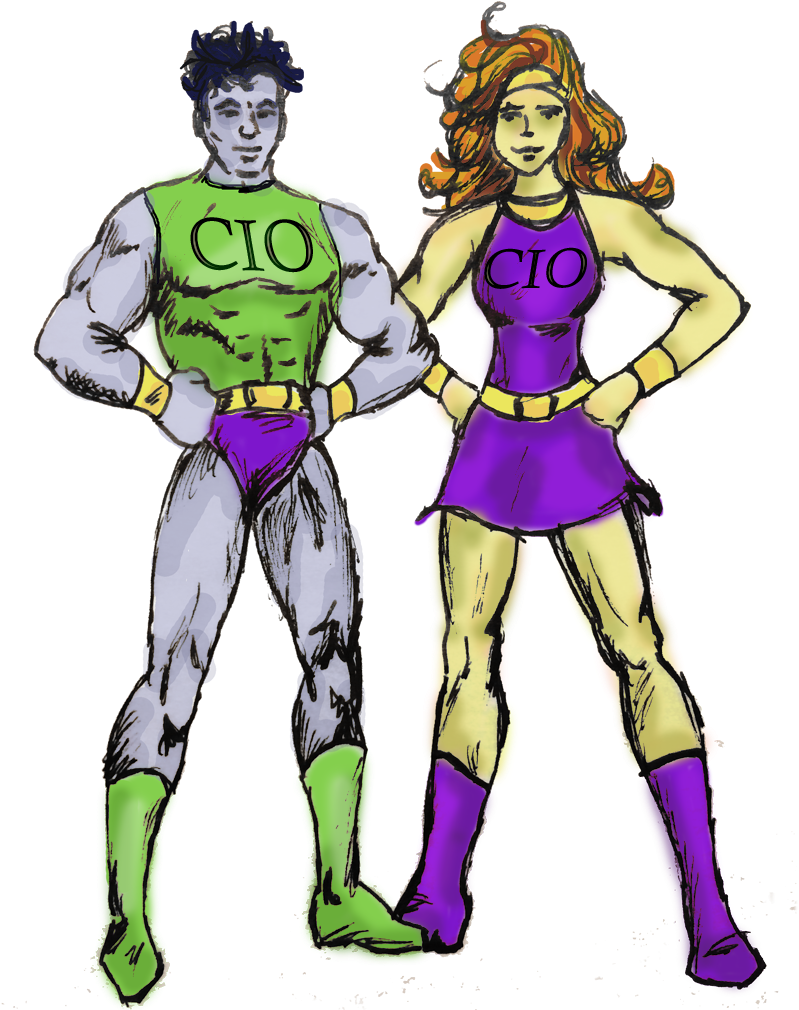 Become A Supercio Play Cio Superhero - Cartoon (807x1024)