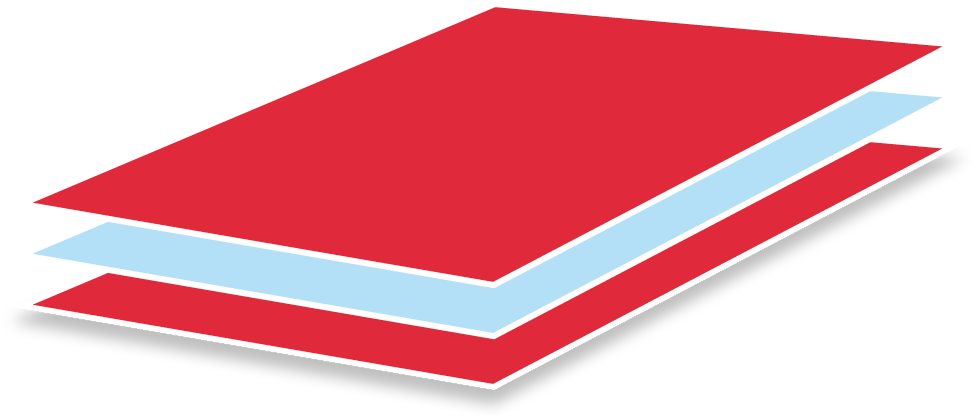 Transparent Red Film Transparent Background - Heat Sealable Barrier Wrap Layers (1005x421)