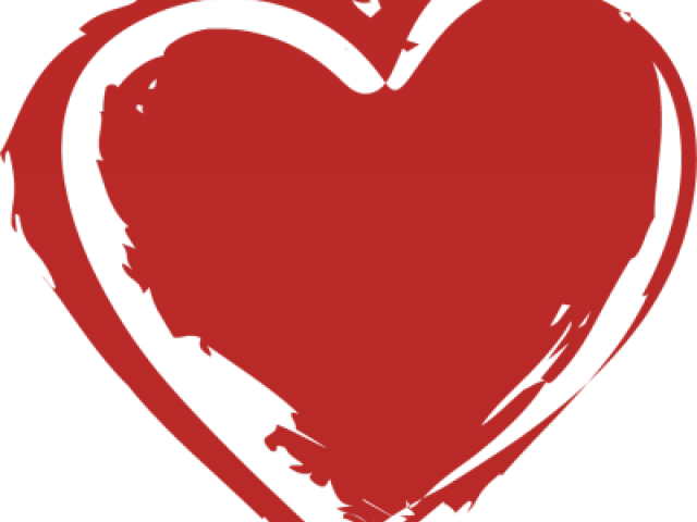 Heart Shaped Clipart Heart Shape - Transparent Background Heart Png (640x480)