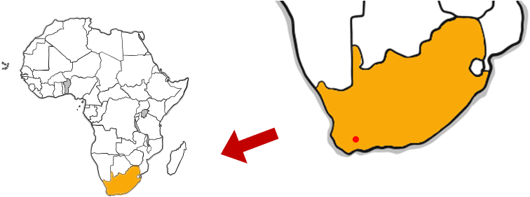 Sanbona Wildlife Game Reserve - Map (809x291)