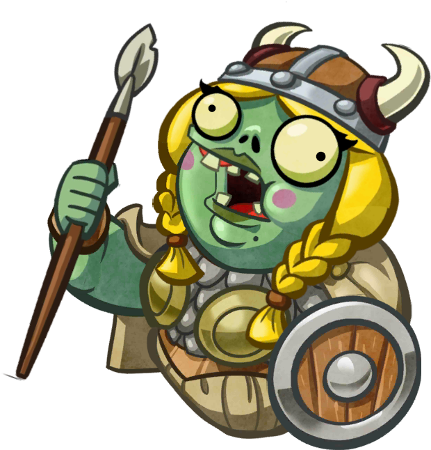 Mad Clipart Brute - Plants Vs Zombies Heroes Valkyrie (673x732)