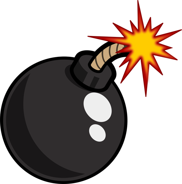 How To Make A - Bomb Png (602x608)