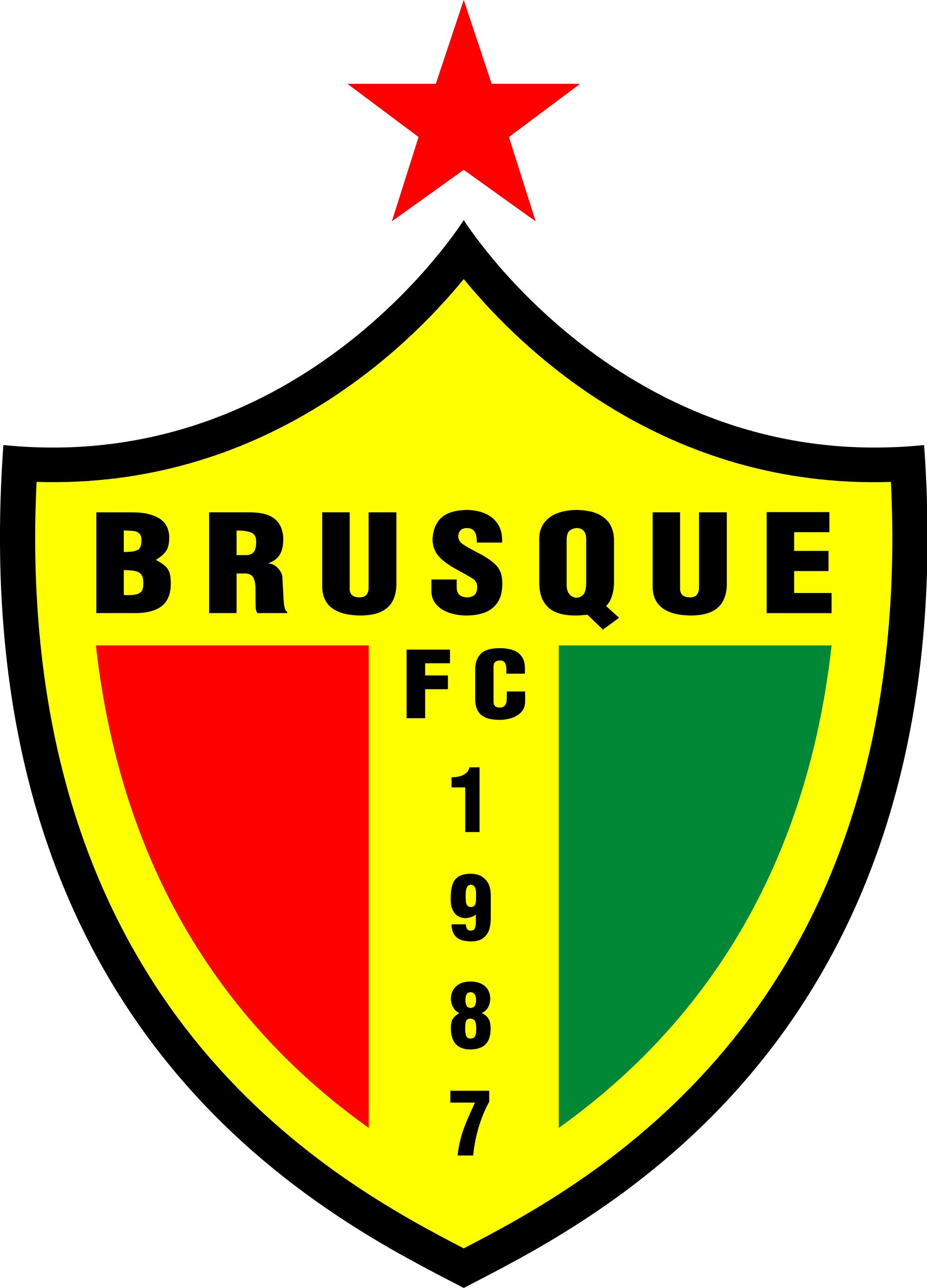 File Brusque Fc Sc - Brusque Futebol Clube (2000x2778)