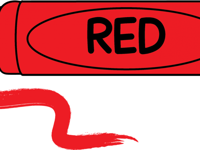 Crayon Clipart 8 Primary Color - Red Crayon Clipart (640x480)