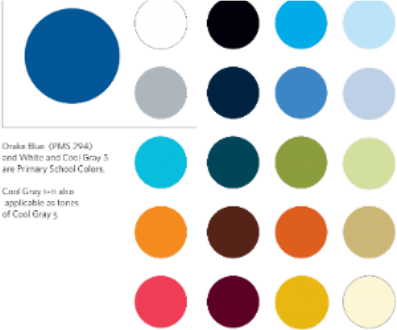 Dots Clipart Primary Color - C100 M85 Y0 K0 (640x480)
