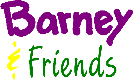 Barney And Friends Complete - Barney Logo Png (603x374)