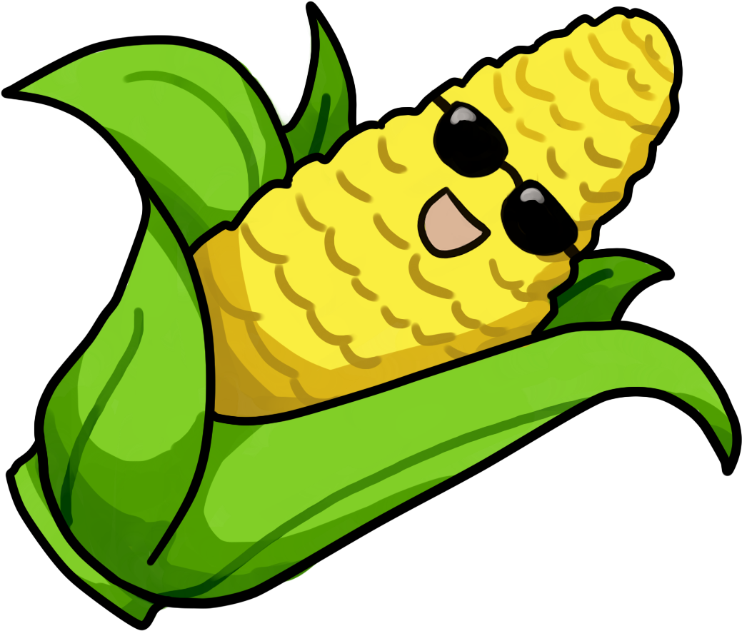 Corn Drawing Simple - Transparent Corn Clipart (1600x1200)