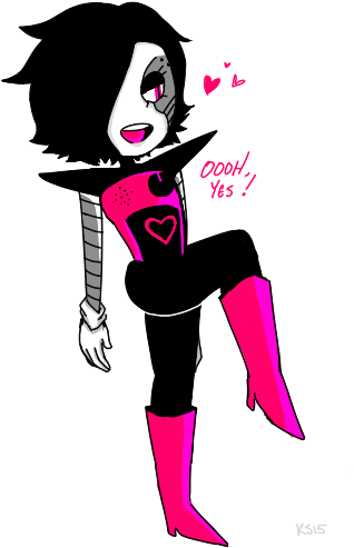 Clip Art Free Download Ooooh Yes - Mettaton Ex Transparent (451x564)