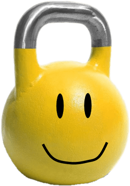 Smiley Kettlebell - Závodní Kettlebell (400x400)