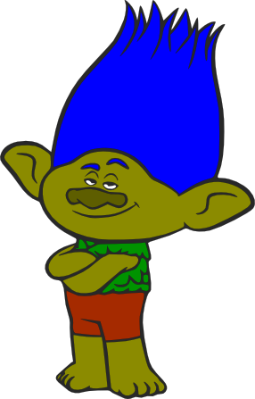 Poppy Troll Goody Bag , Png Download - Poppy Troll Goody Bag , Png Download (286x447)
