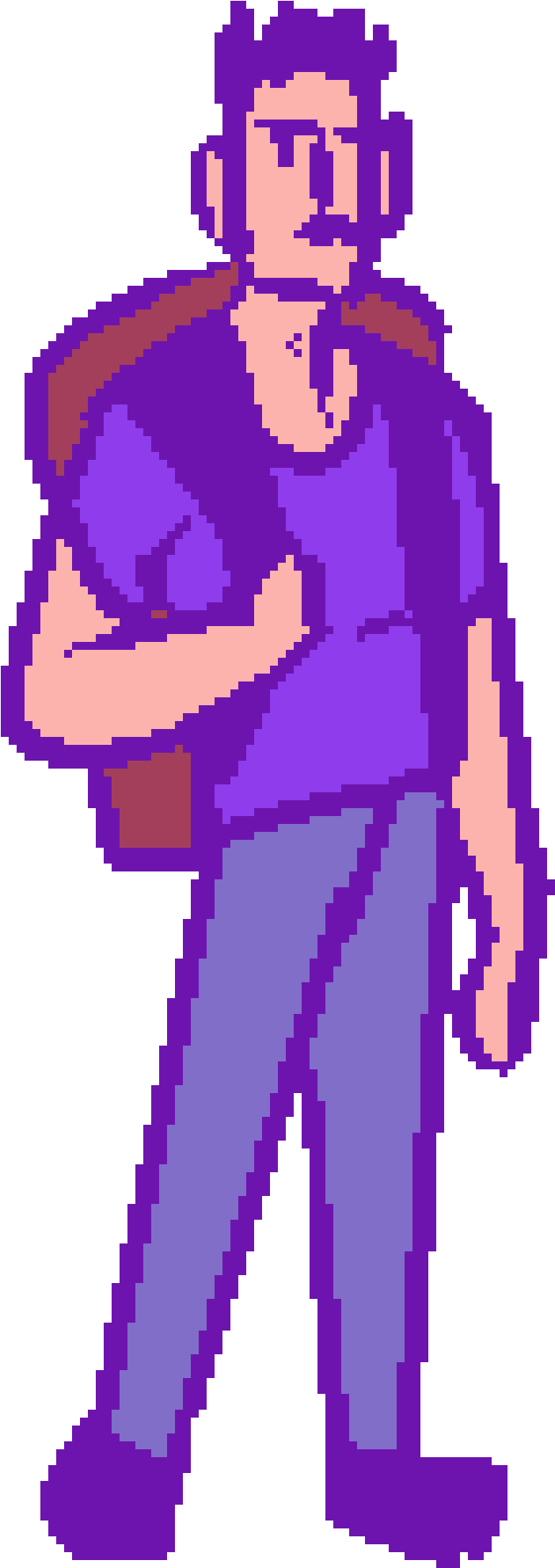 Pixel Character Art For Mercantilism Now - Pixel Character Art For Mercantilism Now (1000x2000)