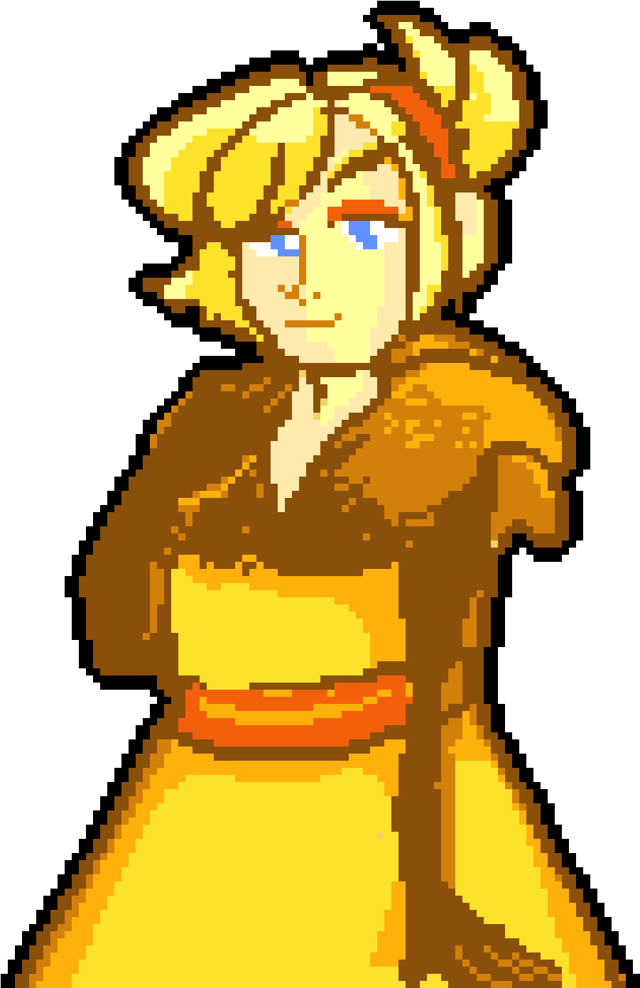 Pixel Character Art For Mercantilism Now - Cartoon (1200x1400)