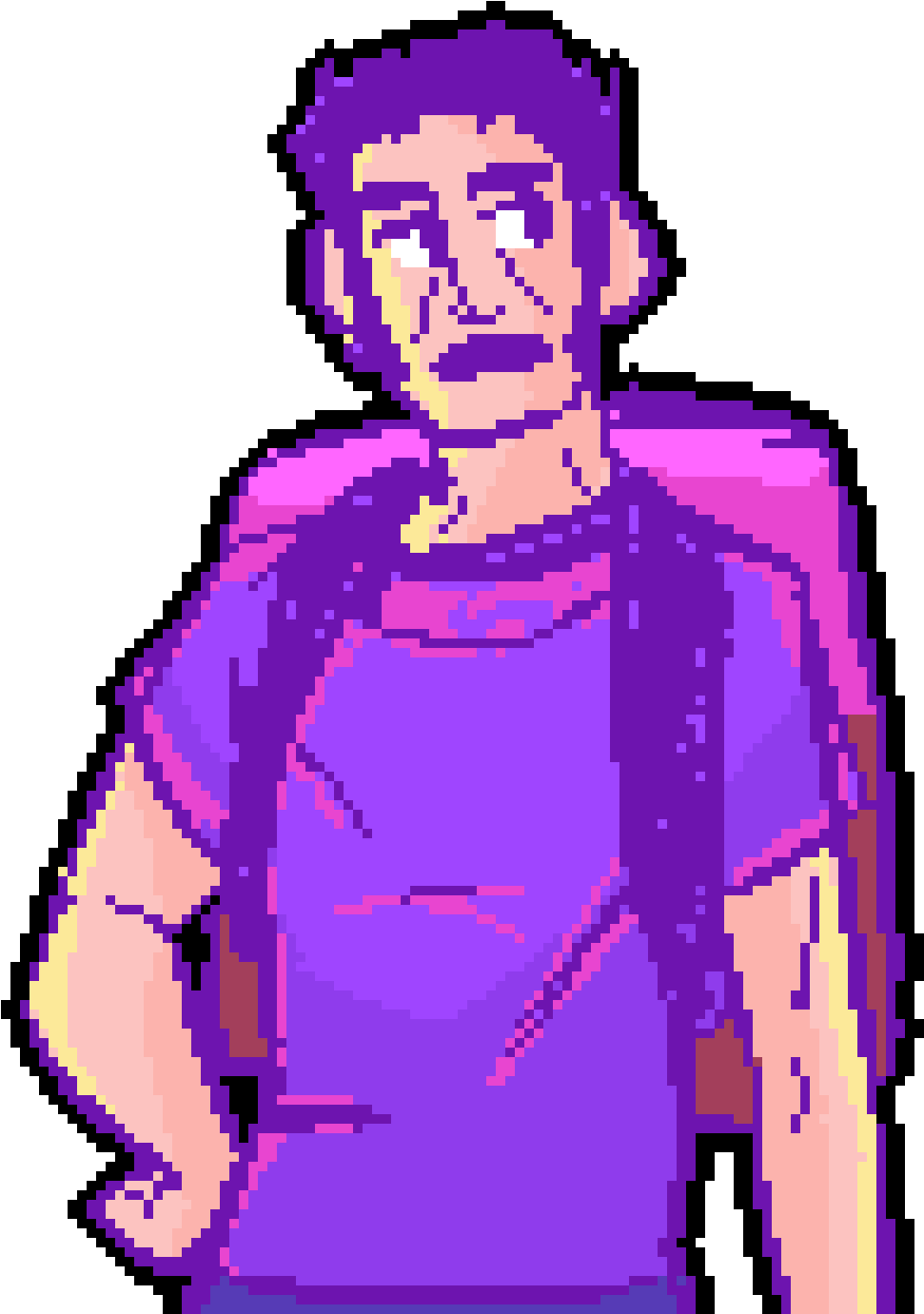 Pixel Character Art For Mercantilism Now - Pixel Character Art For Mercantilism Now (1200x1400)