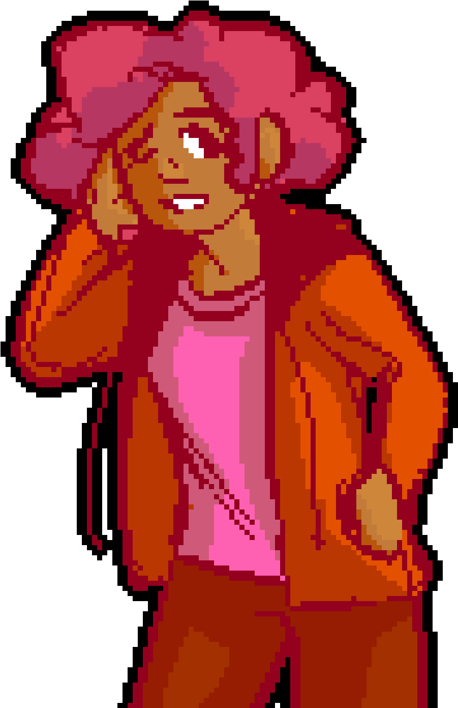 Pixel Character Art For Mercantilism Now - Cartoon (1200x1400)