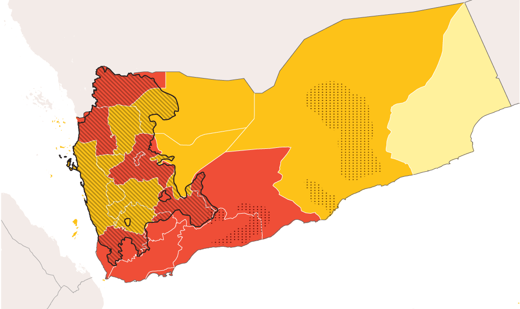 Saudi Arabia - Yemen Hunger Map (1020x606)
