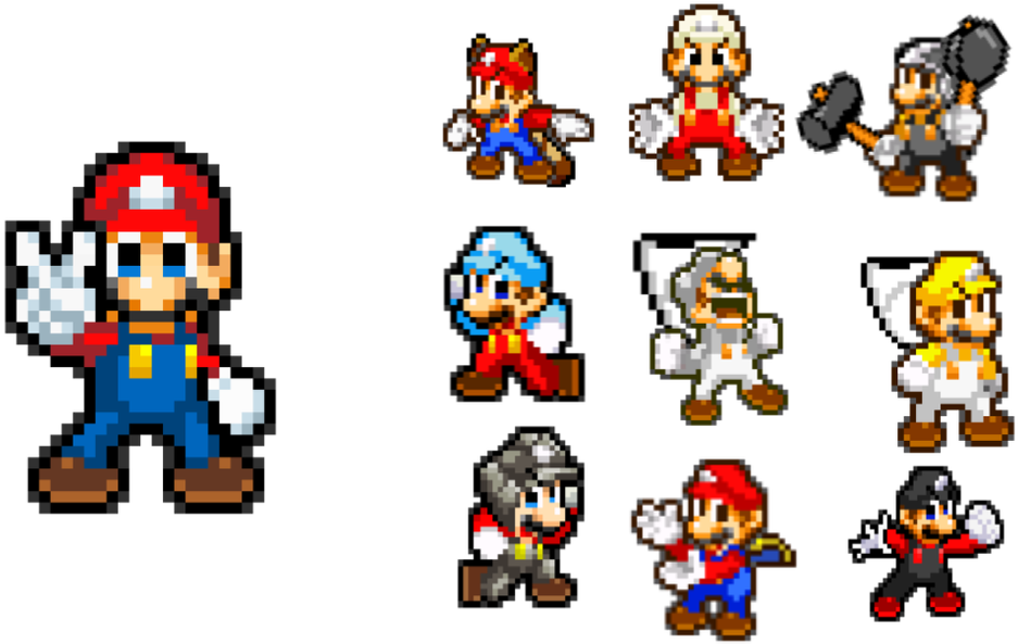 Mskssh Mario Transformations By Riverana - Super Mario Bros Z (1130x707)