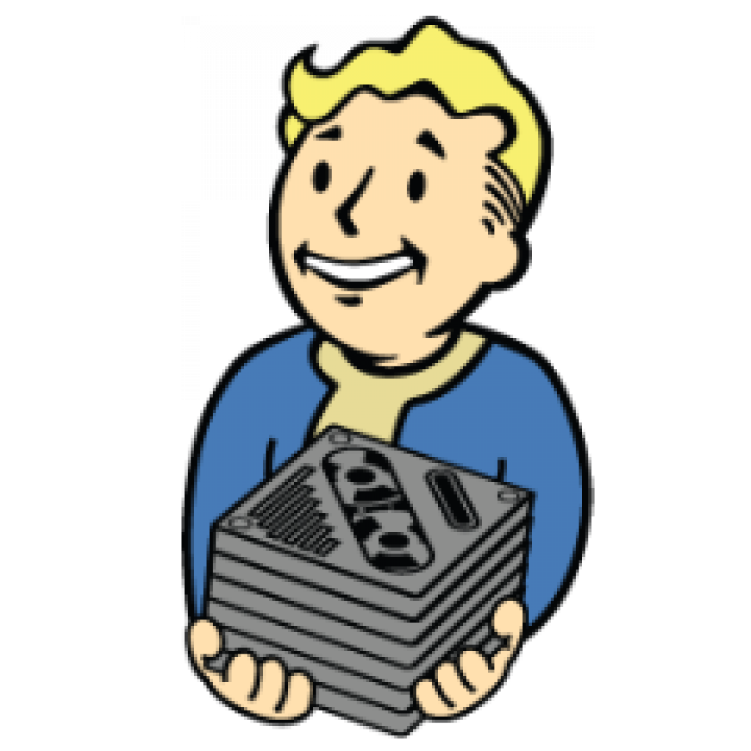 This Galaxy Aint Big Enough Mothership Zeta Ⓒ - Fallout Vault Boy Png (1080x1080)