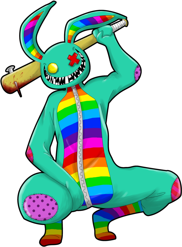 Psycho Rabbit By Aniitaruiz On Deviantart - Psycho Rabbit (786x1017)