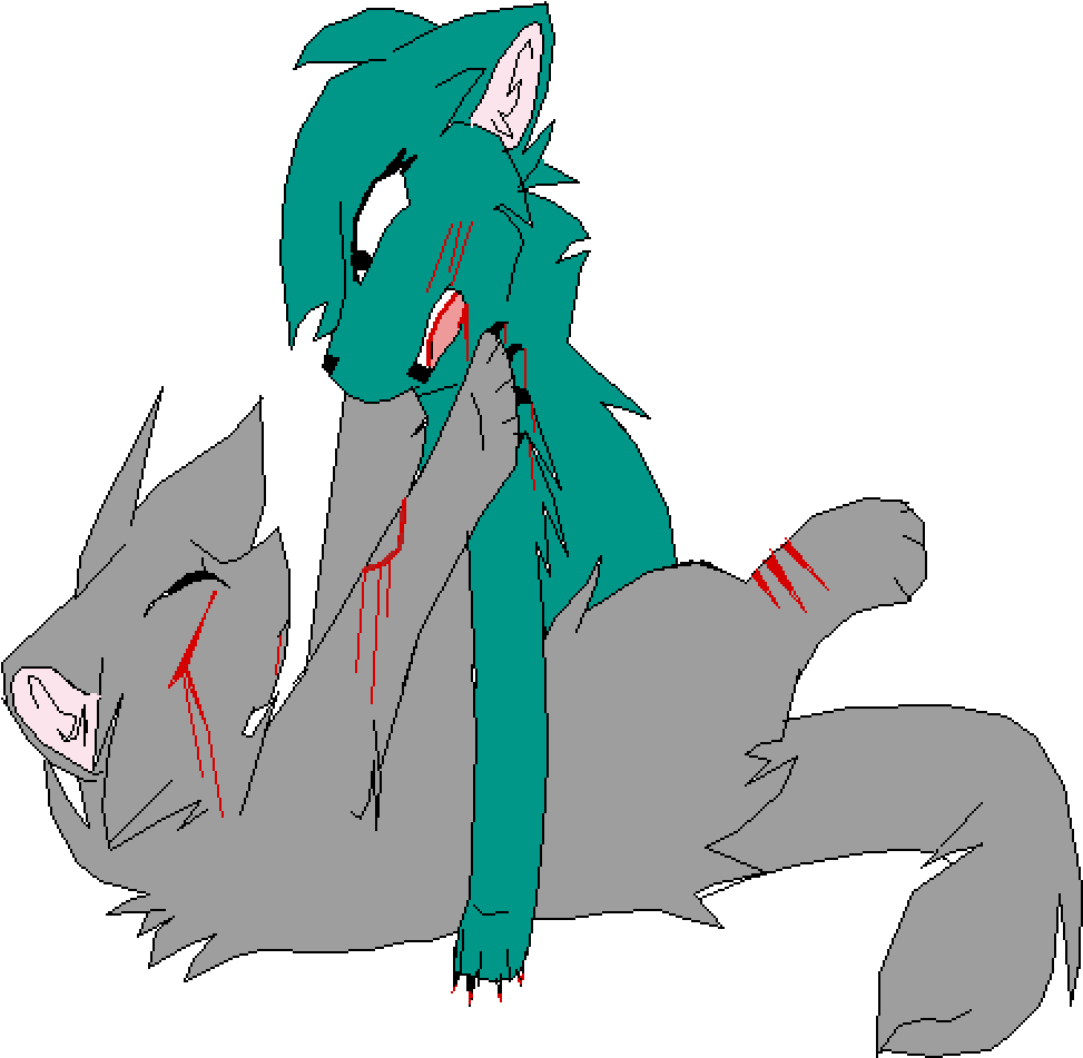 Pixilart Cat Fight Base Silentsilver Png Cat Fight - Cat Fight Base (1000x1000)