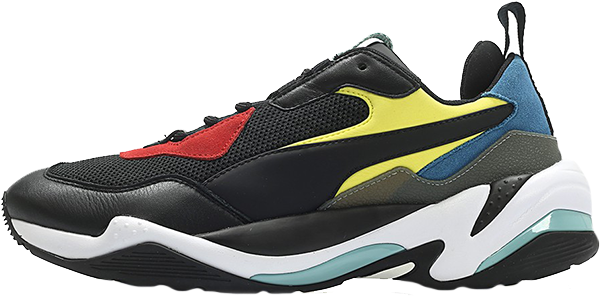 Puma Thunder Spectra - Puma Thunder Spectra Black Red (640x387)