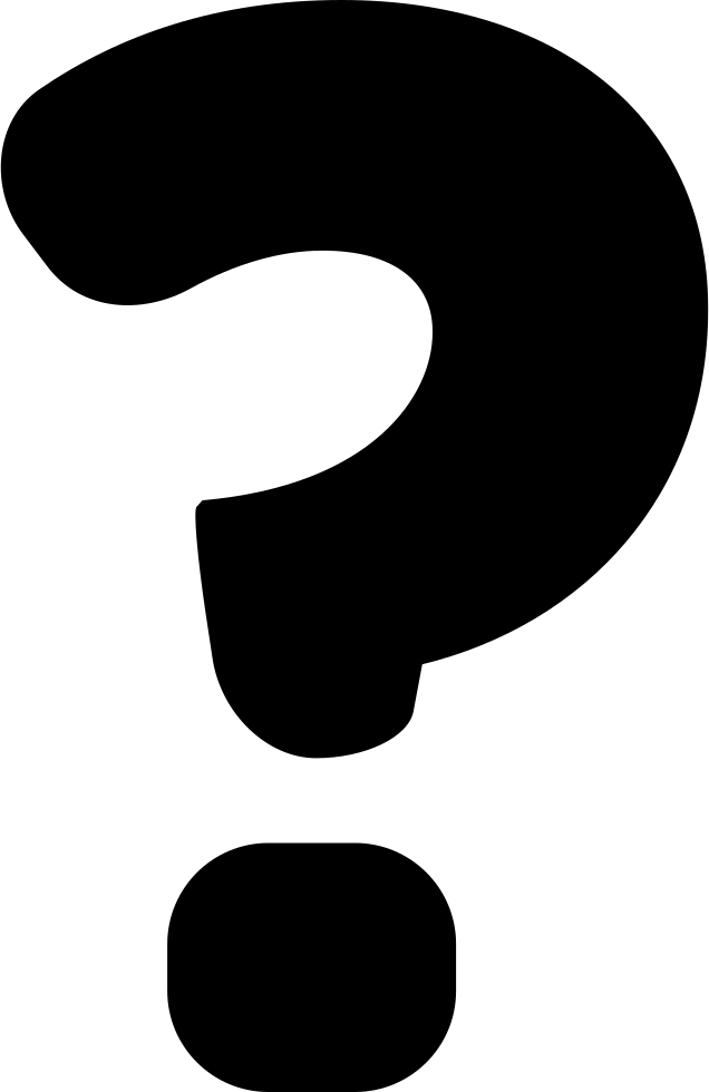 Clipart Black And White Stock Question Mark Draw Svg - Draw A Question Mark (636x980)