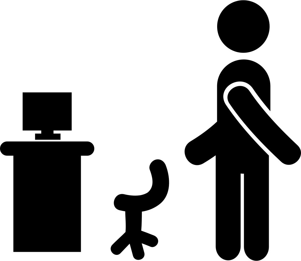 Man In Office Comments - آیکون کارمند (980x848)