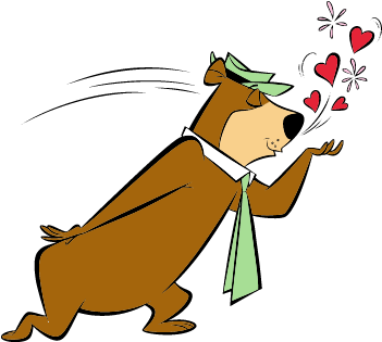 Barton Lake History & Awards - Cindy Bear Yogi Bear (364x331)