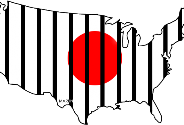 History Clipart Phillip Martin - Japanese American Internment Symbol (640x480)