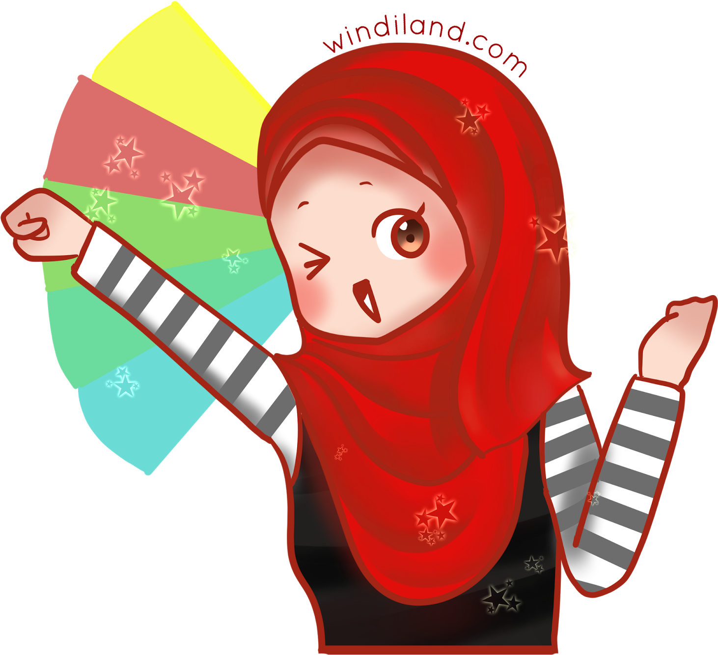 Ibu-ibu Yang Lain, Artnya Pada Balik Ngga Nih - Illustration (1600x1600)