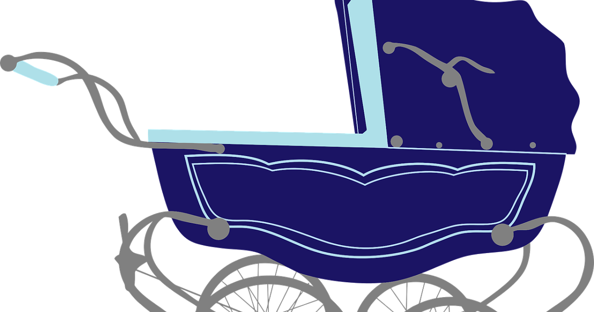 Baby Carriage Png (1200x630)