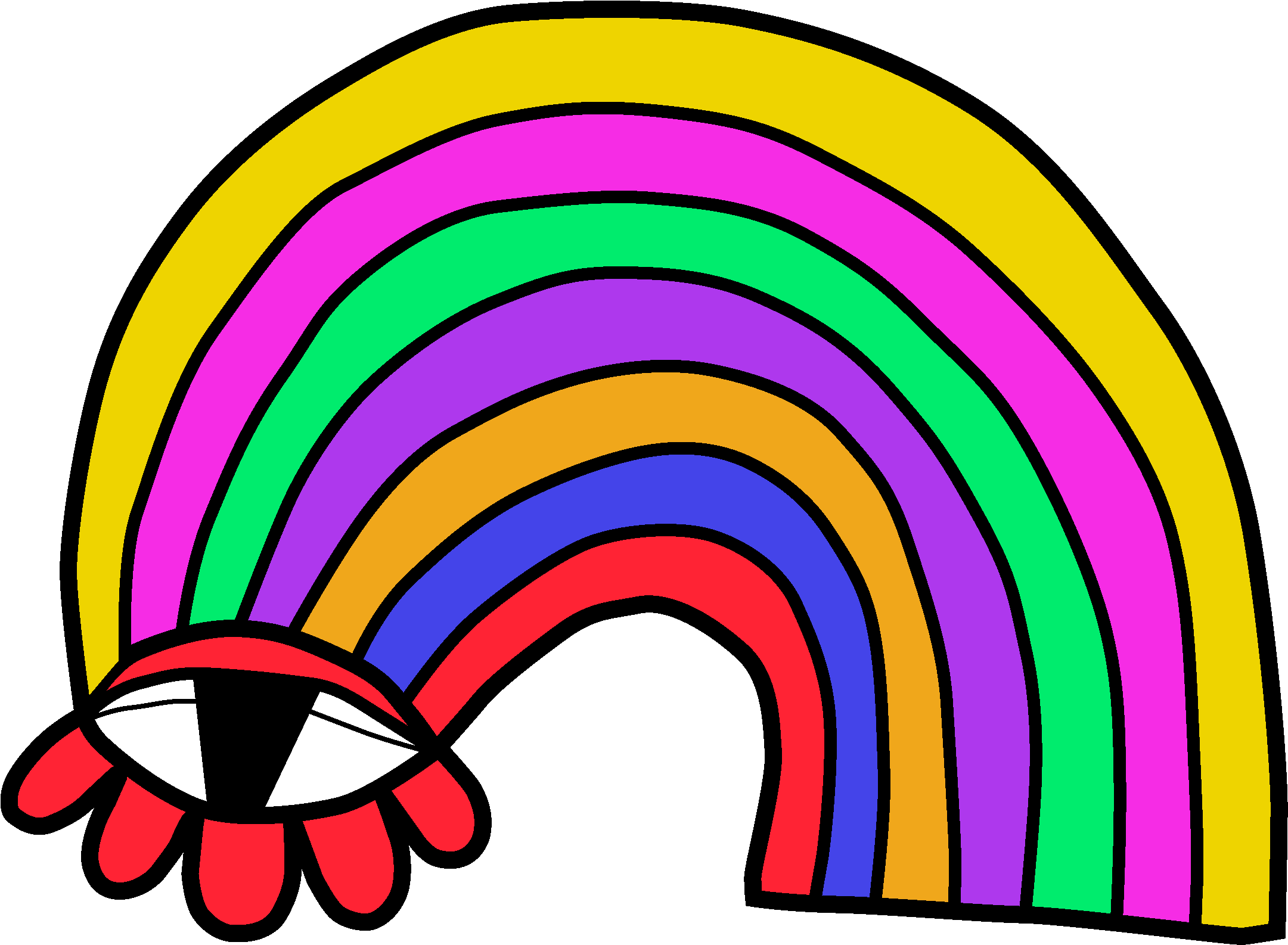 Mardi Gras Love Sticker By Jeff Mccann Clipart , Png - Psychogramm (2161x1586)