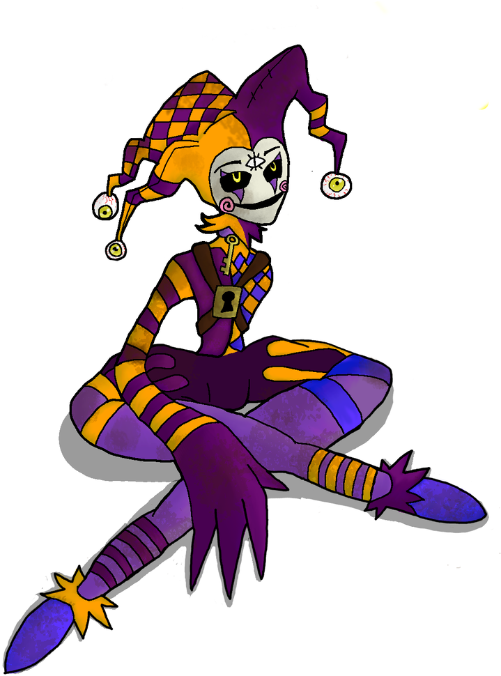Alvin The Jester Doll [2014 Reference] By Brokenwingsoflight - Fnaf The Jester Is Coming (774x1033)