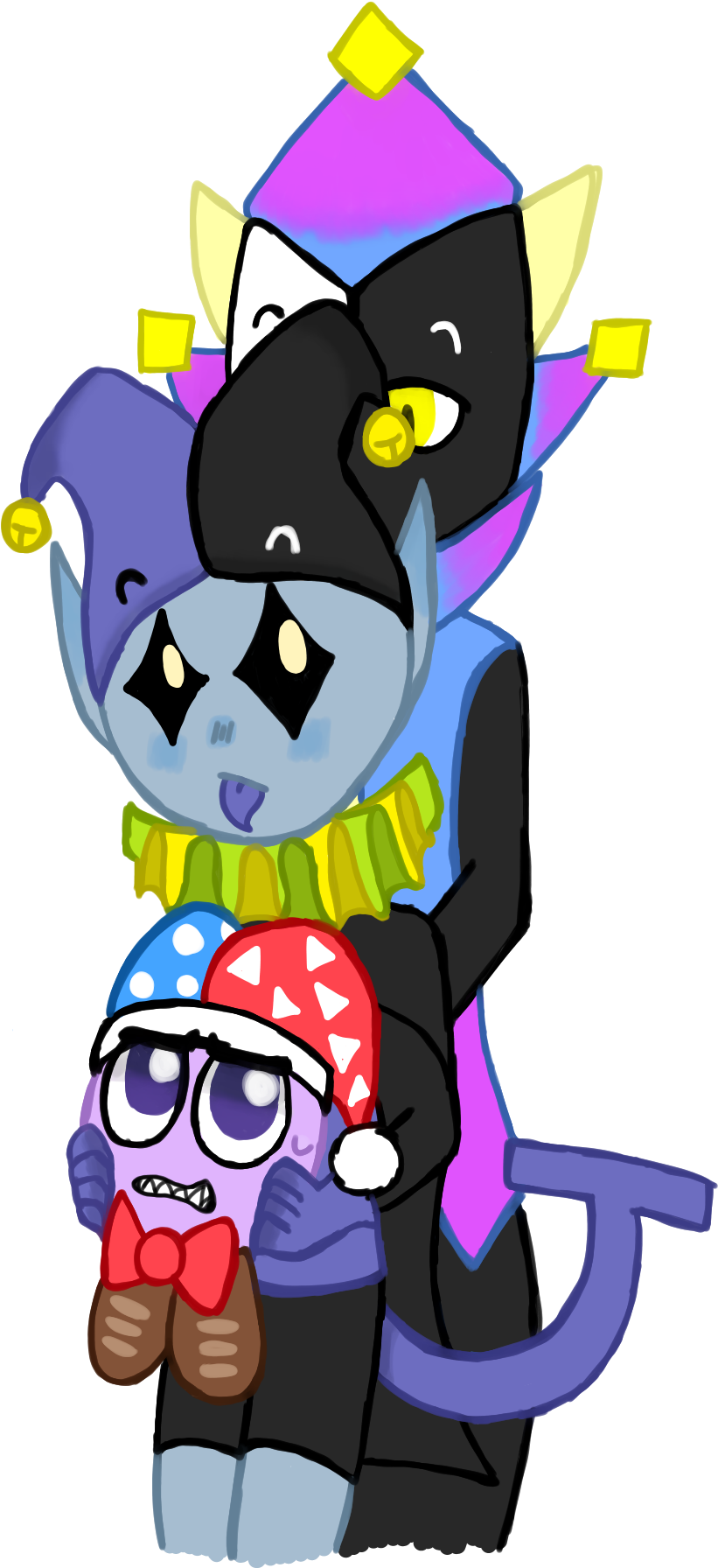 Chaotic Artdue To Demand I Added Marx Into The Jester - Marx Jester (1000x1914)