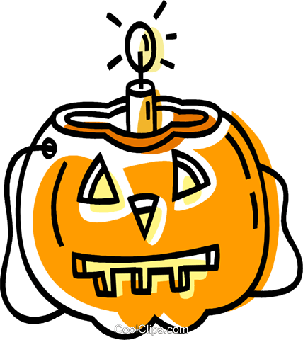 Halloween Kurbis Clipart - Jack-o'-lantern (428x480)