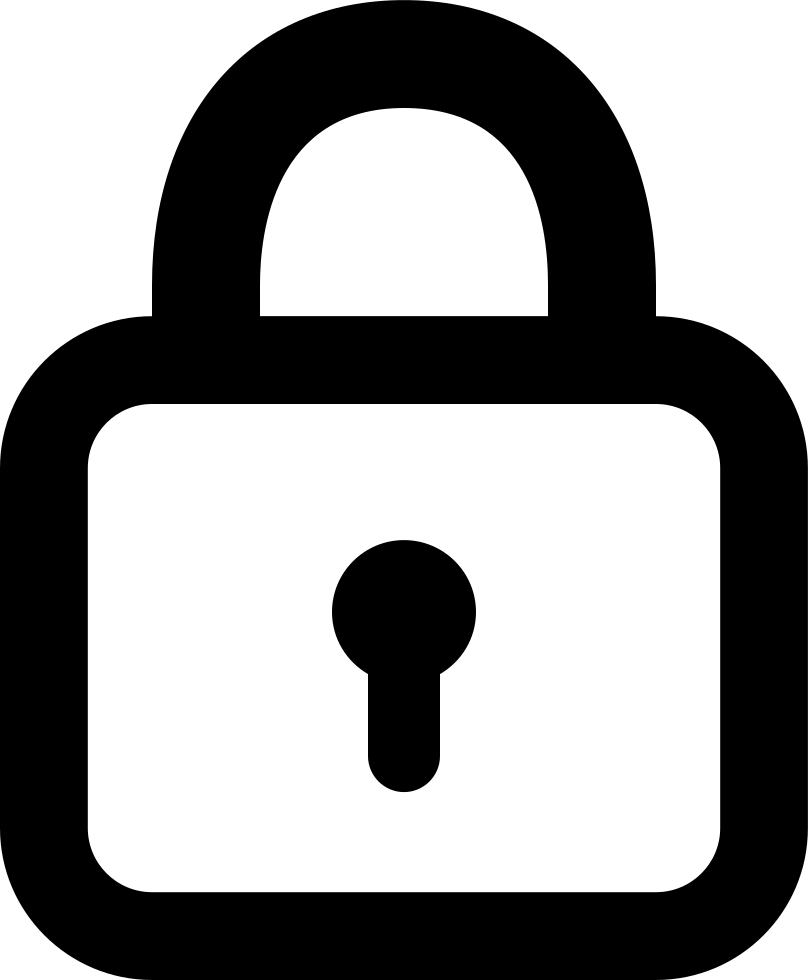 Black Clip Art Ⓒ - Change Password Icon Png (808x980)