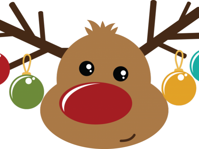 Holiday Clipart Reindeer - My First Christmas Png (640x480)