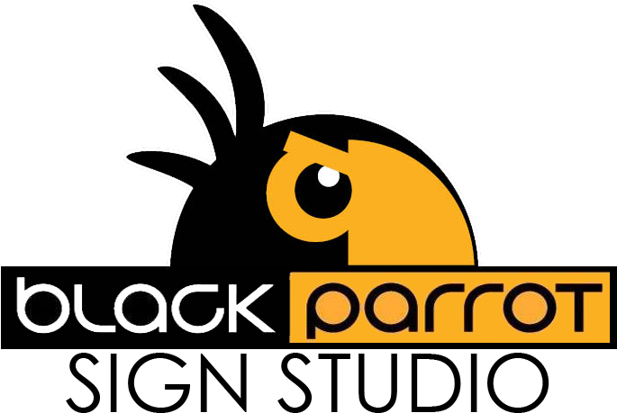 Black Parrot Sign Studio - Black Parrot Sign Studio (684x465)