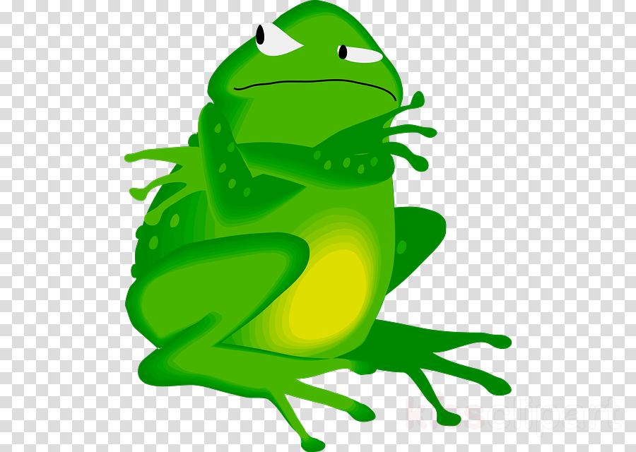 Grumpy Frog Cartoon Clipart Frog Clip Art - Logo Beauty Salon Free (900x640)