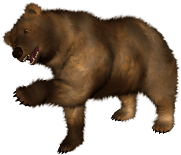 Download Brown Bear Png Image Hq Png Image Freepngimg - Brown Bear With Transparent Background (454x350)